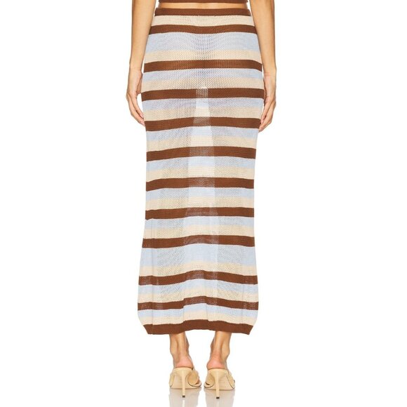 Seven Wonders Hazel Midi Skirt in Blue Multi - Picture 3 of 5